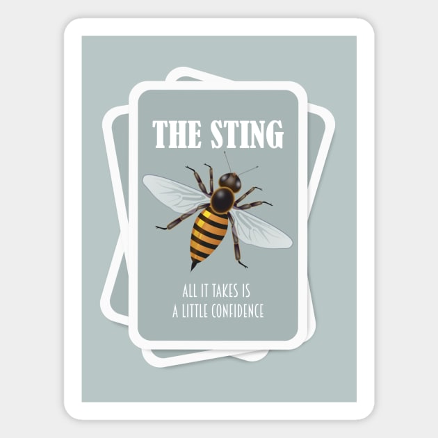 The Sting - Alternative Movie Poster Magnet by MoviePosterBoy